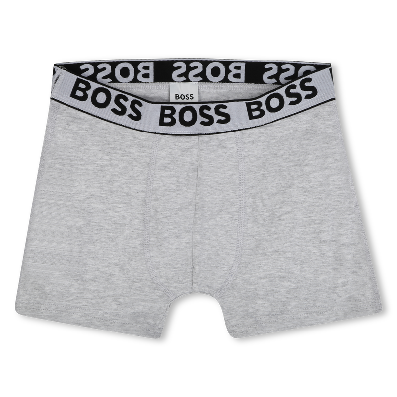 Lote de 5 boxers em algod&atilde;o BOSS 
                        BOY