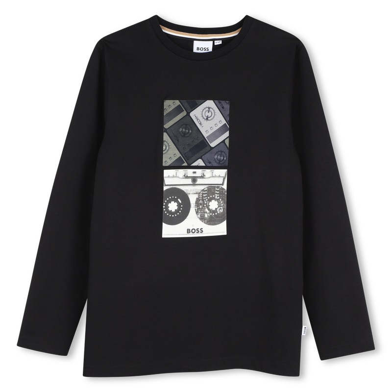 Camiseta de manga longa BOSS 
                        BOY