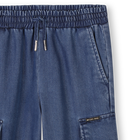 Jeans com cintura el&aacute;stica MICHAEL KORS 
                    GIRL