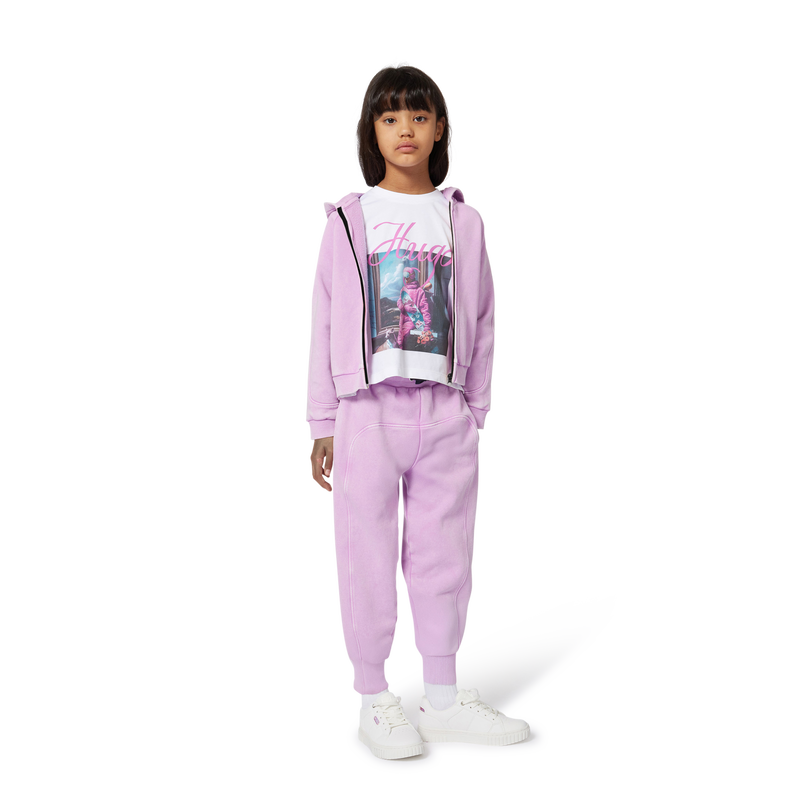 Cardigan com capuz HUGO 
                        GIRL