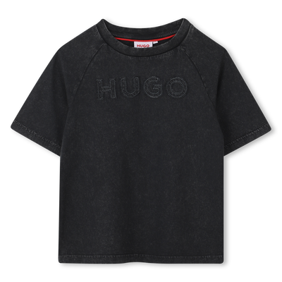 T-shirt de manga curta HUGO MENINA