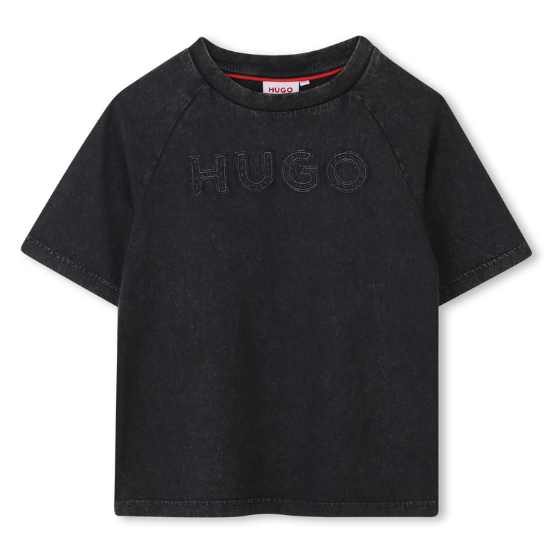T-shirt de manga curta HUGO 
                        MENINA
