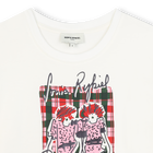 Camiseta de manga curta SONIA RYKIEL 
                    GIRL
