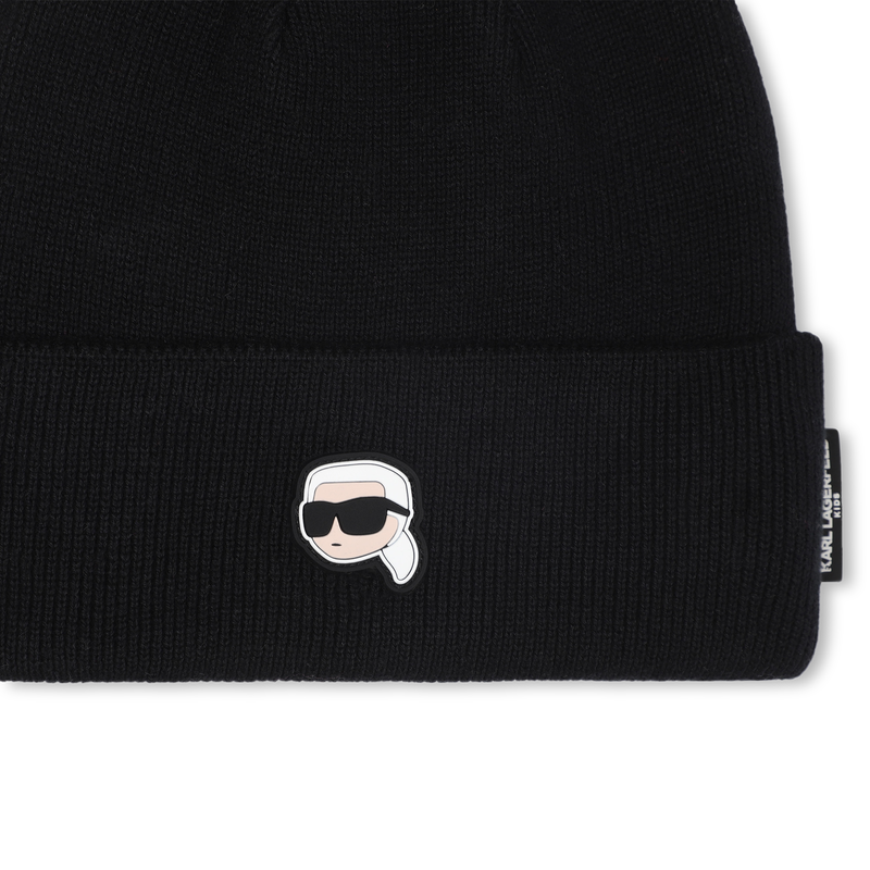 Gorro de malha KARL LAGERFELD KIDS 
                        BOY