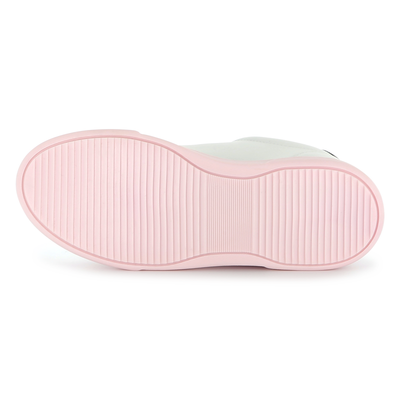 Sapatilhas de couro KARL LAGERFELD KIDS 
                        GIRL