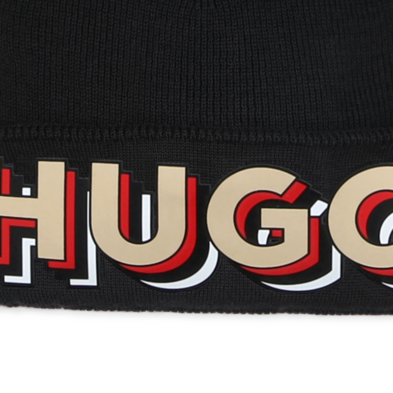 Gorro de malha com dobra HUGO 
                        BOY