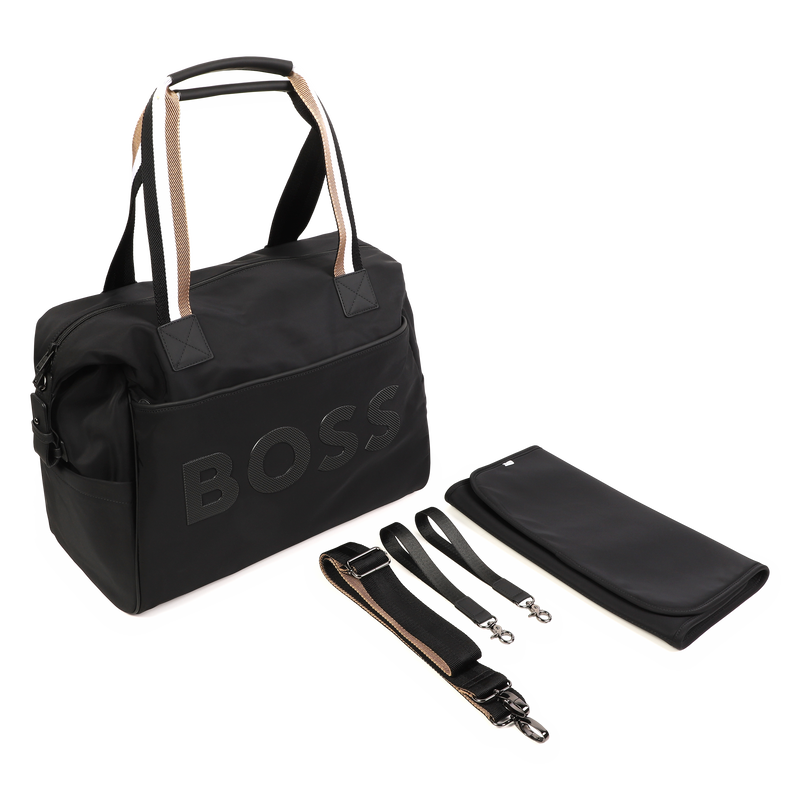 Saco muda-fraldas com fecho BOSS 
                        UNISEX