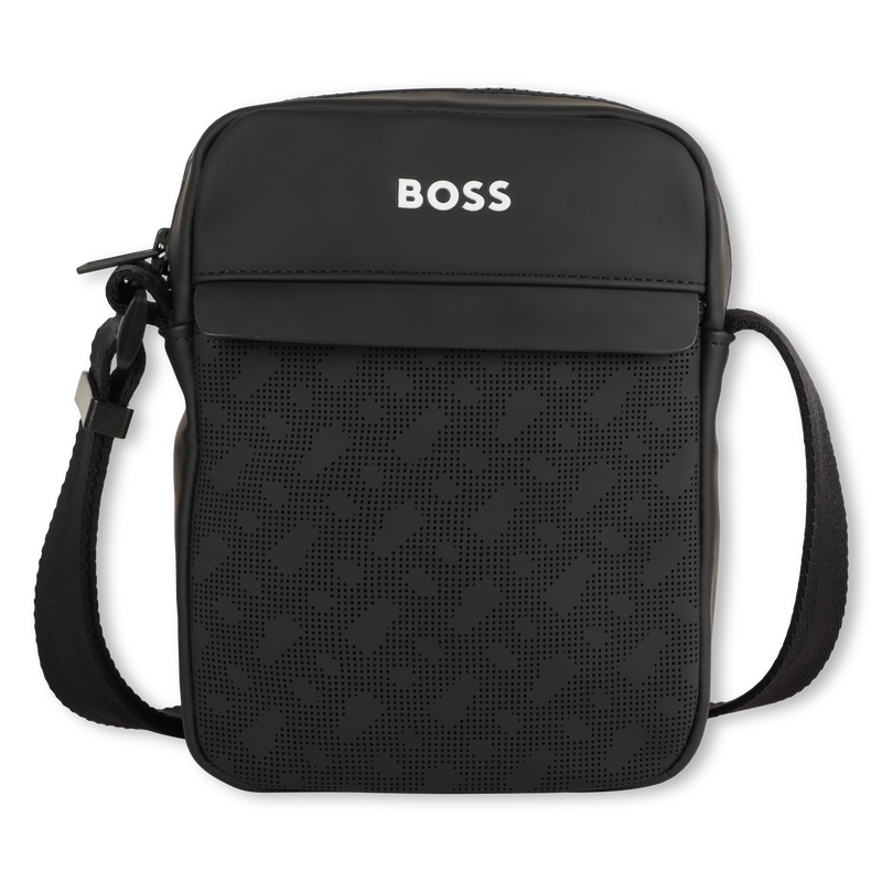 Bolsa carteiro têxtil revestida BOSS 
                    BOY