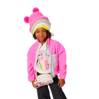 Cardigan em tecido felpudo BILLIEBLUSH 
                    GIRL