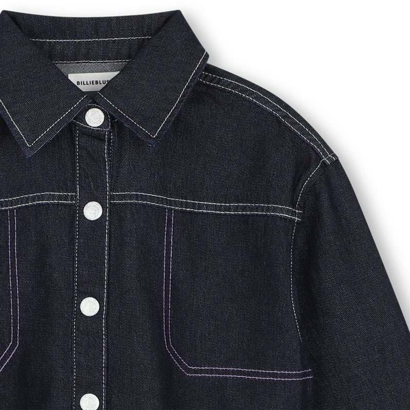 Casaco de denim BILLIEBLUSH 
                        GIRL
