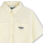 Vestido de camisa KENZO KIDS 
                    GIRL
