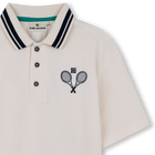 Camisa polo de manga curta KIDS AROUND 
                    BOY