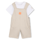 Conjunto de macac&otilde;es e t-shirts TIMBERLAND 
                    BOY