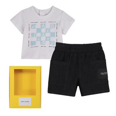 CONJUNTO DE T-SHIRTS E CAL&Ccedil;&Otilde;ES MARC JACOBS UNISEX