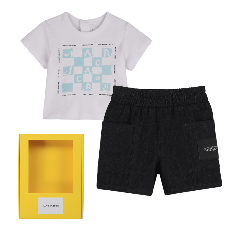CONJUNTO DE T-SHIRTS E CAL&Ccedil;&Otilde;ES MARC JACOBS 
                        UNISEX