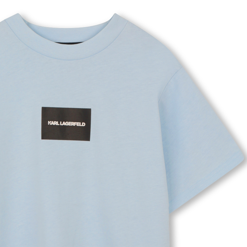 T-SHIRT DE MANGA CURTA KARL LAGERFELD KIDS 
                        BOY