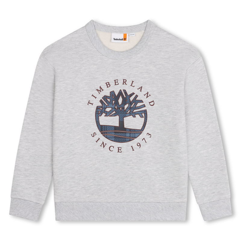 Sweatshirt de molet&atilde;o felpado TIMBERLAND 
                        BOY