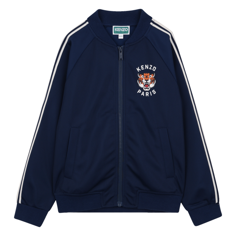 CAMISOLA DE JOGGING COM FECHO ZIP KENZO KIDS 
                        UNISEX