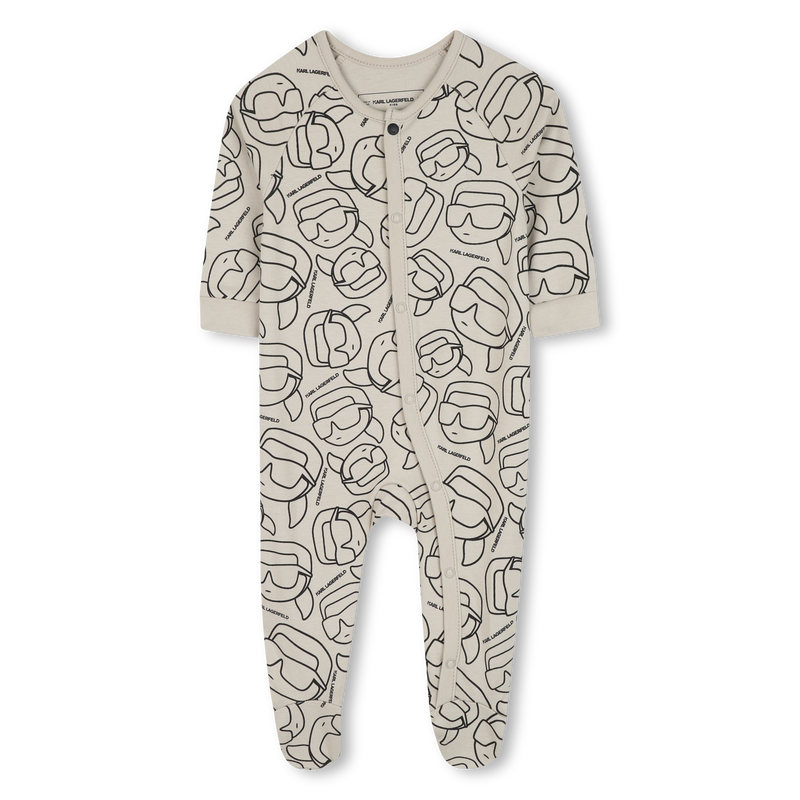 Conjunto de pijama de 3 peças KARL LAGERFELD KIDS 
                    BOY