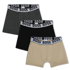 Lote de 3 boxers em algod&atilde;o BOSS 
                    BOY