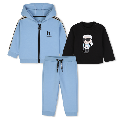 Conjunto de moletom KARL LAGERFELD KIDS MENINO
