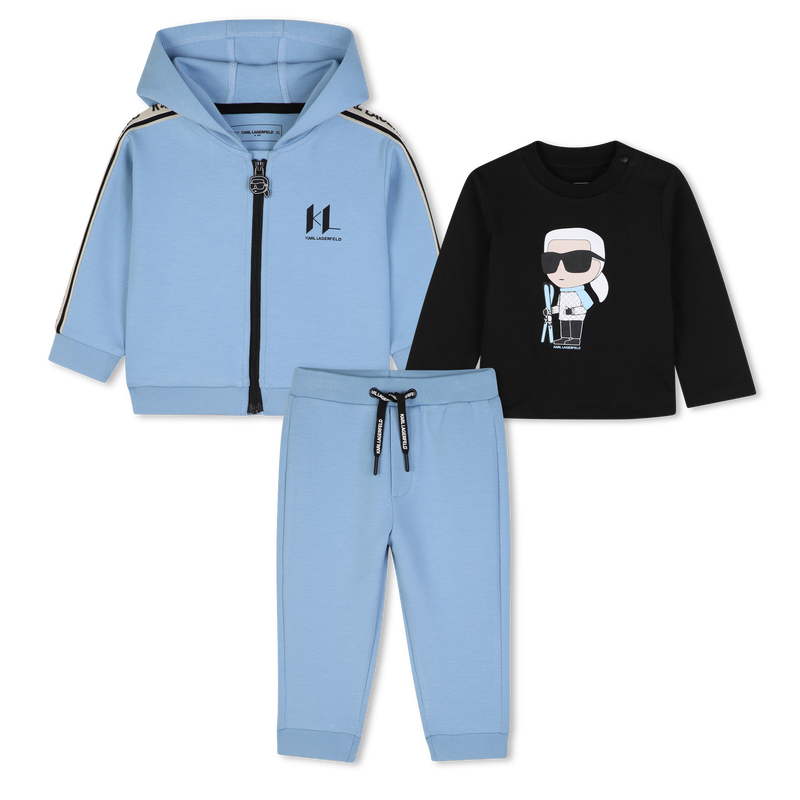 Conjunto de moletom KARL LAGERFELD KIDS 
                        MENINO