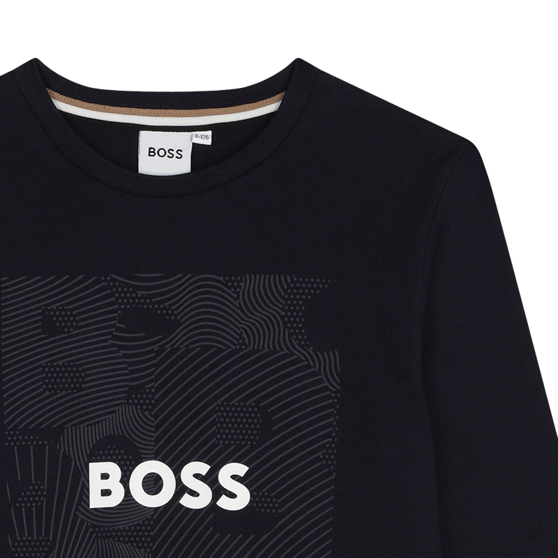T-shirt de manga comprida BOSS 
                        BOY