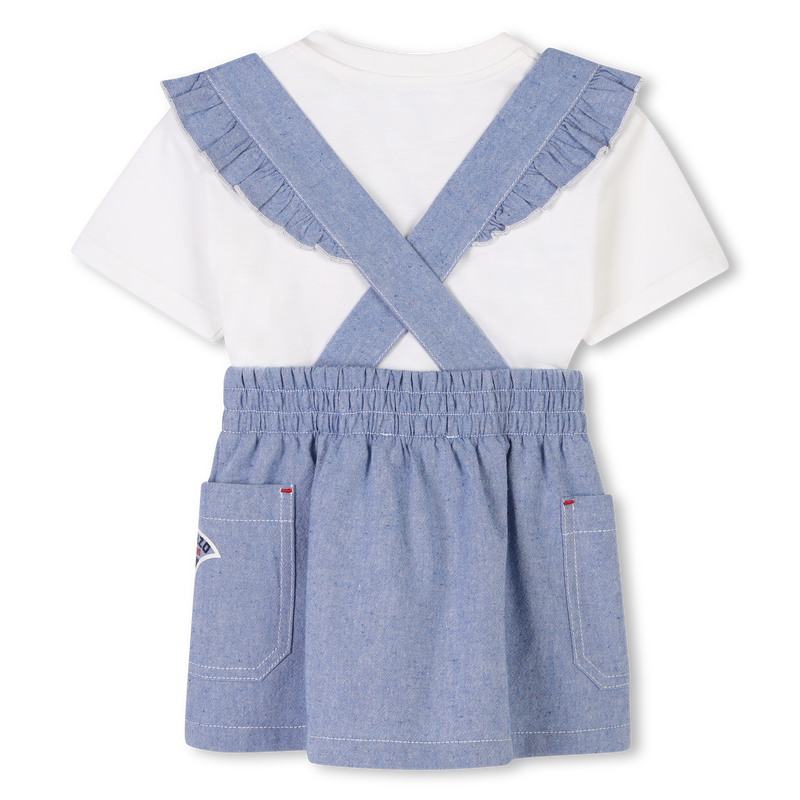 T-shirt and skirt set KENZO KIDS 
                    GIRL