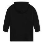 Vestido com capuz em molet&atilde;o DKNY 
                    GIRL
