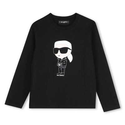 Camiseta de mangas curtas KARL LAGERFELD KIDS BOY