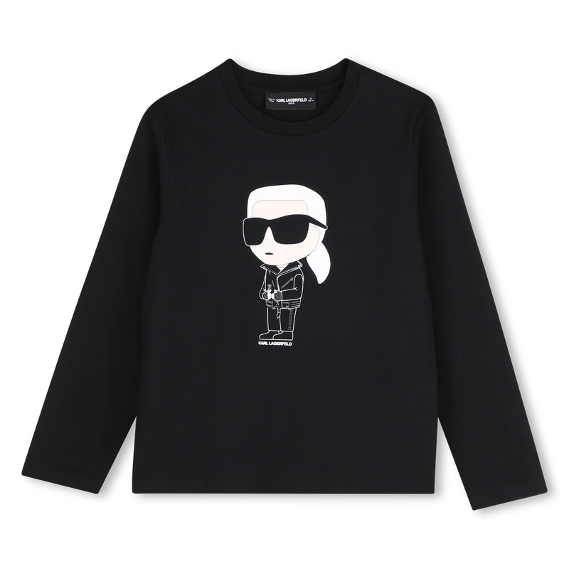 Camiseta de mangas curtas KARL LAGERFELD KIDS 
                        BOY