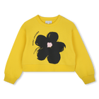 Sweatshirt molet&atilde;o de algod&atilde;o MARC JACOBS 
                    GIRL