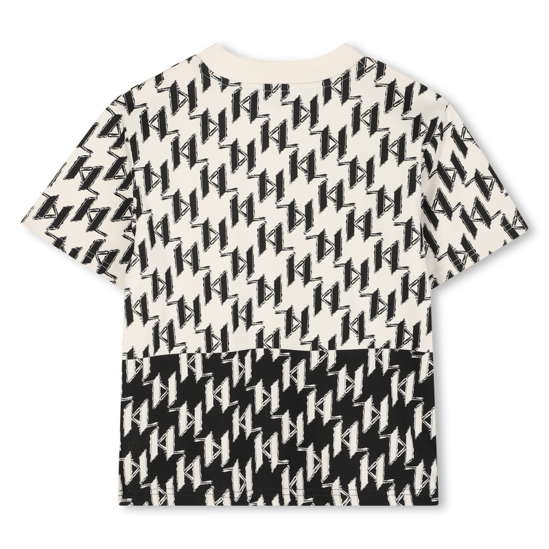 T-shirt de manga curta KARL LAGERFELD KIDS 
                    BOY