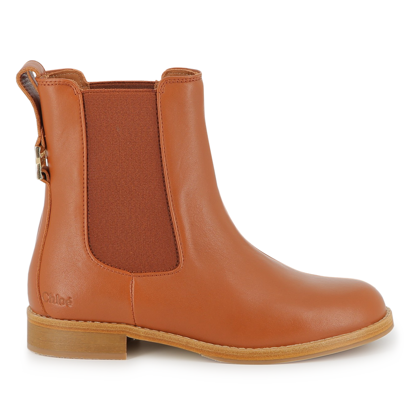 Botas de couro CHLOE 
                        GIRL