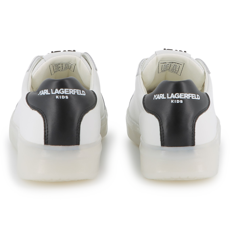 Tênis de cano baixo com cadarço KARL LAGERFELD KIDS 
                    UNISEX