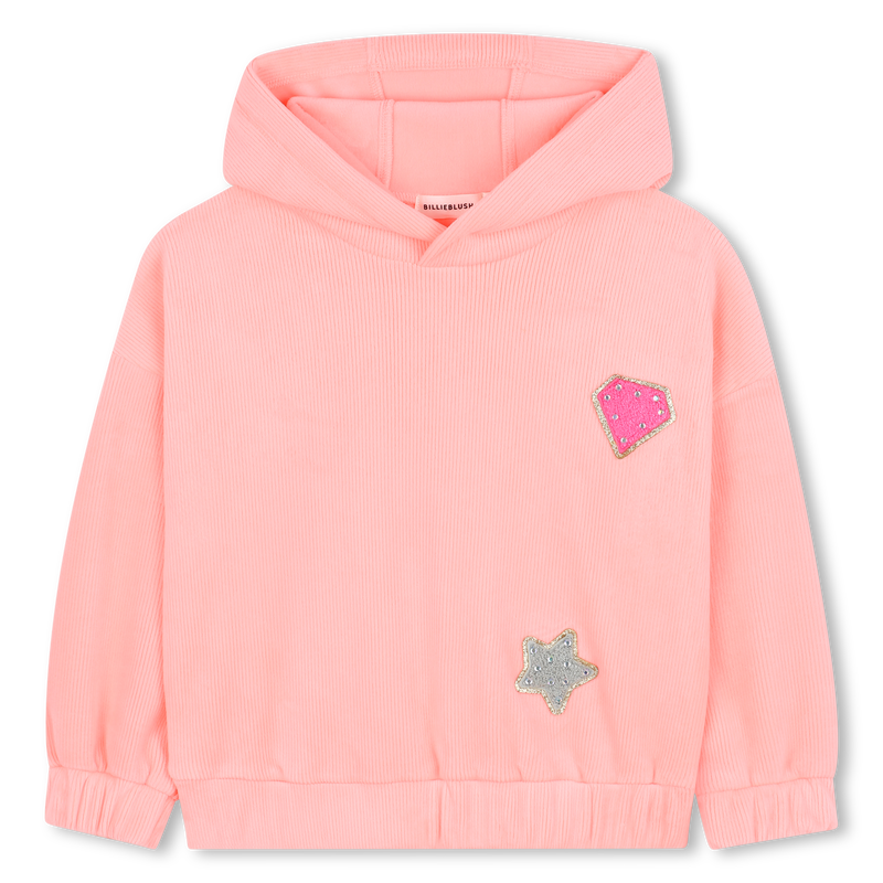 Cardigan com capuz BILLIEBLUSH 
                    GIRL