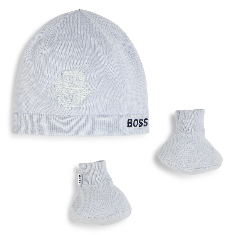 Hat & Booties Set BOSS 
                    UNISEX