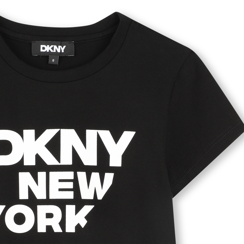 T-shirt de manga curta DKNY 
                        GIRL