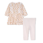 Conjunto de vestido e legging KENZO KIDS 
                    GIRL