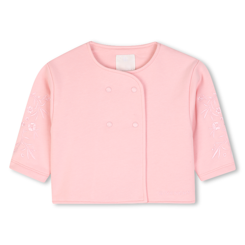 Conjunto de cardig&atilde; e cal&ccedil;as GIVENCHY 
                        MENINA