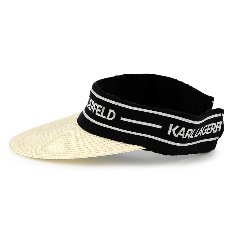 Viseira elástica KARL LAGERFELD KIDS 
                    GIRL