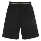 Bermudas jogging com log&oacute;tipo BOSS 
                    MENINO