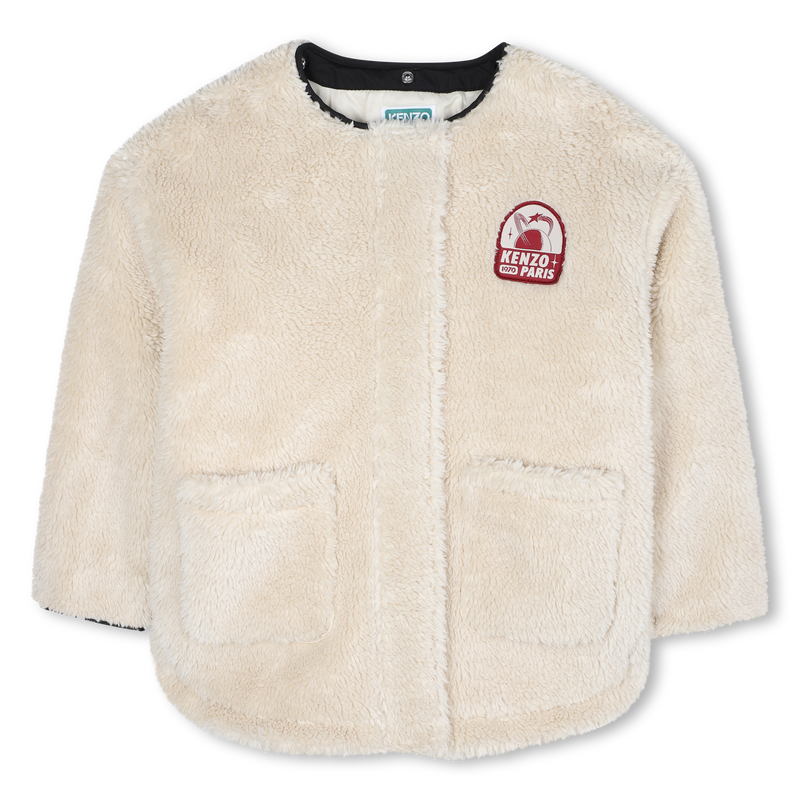 Casaco com capuz destacável KENZO KIDS 
                    GIRL