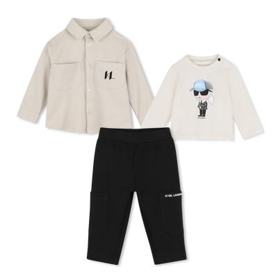 Conjunto de moletom KARL LAGERFELD KIDS MENINO