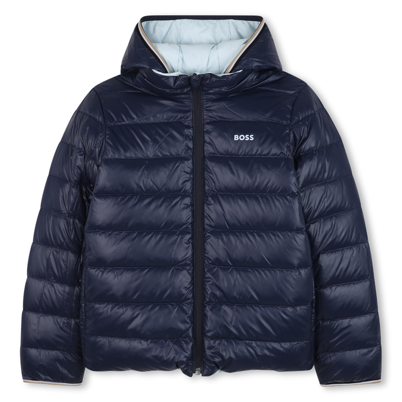 Jaqueta revers&iacute;vel com capuz BOSS 
                        BOY