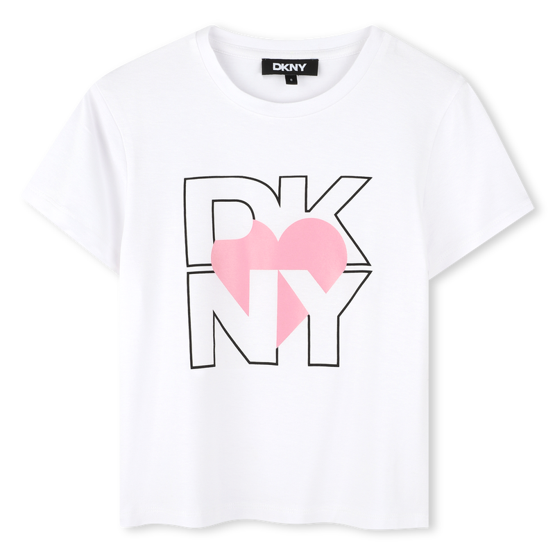 T-shirt de manga curta DKNY 
                        GIRL