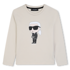 Camiseta de mangas curtas KARL LAGERFELD KIDS 
                    BOY