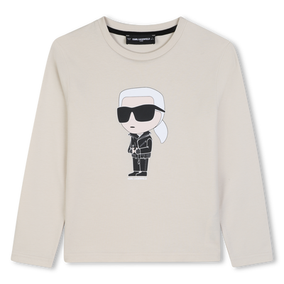 Camiseta de mangas curtas KARL LAGERFELD KIDS BOY