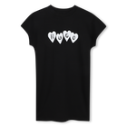 Vestido t-shirt, PRETO, hi-res