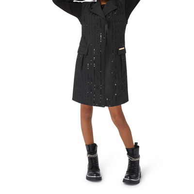 T-shirt com estampado KARL LAGERFELD KIDS GIRL